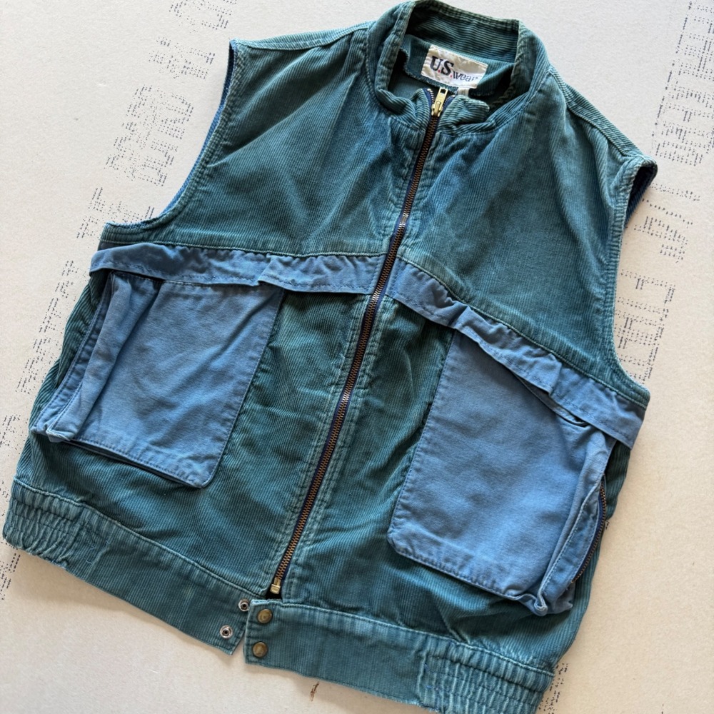 Vintage U.S. Wear Corduroy Vest